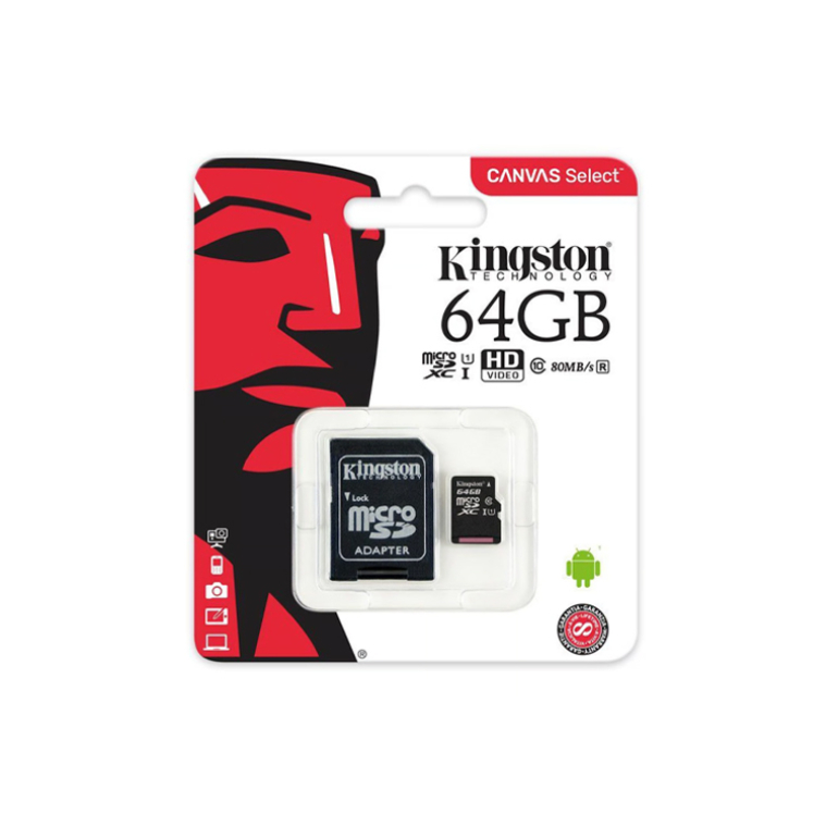 MEMORIA MICRO SD KINGSTON 64GB